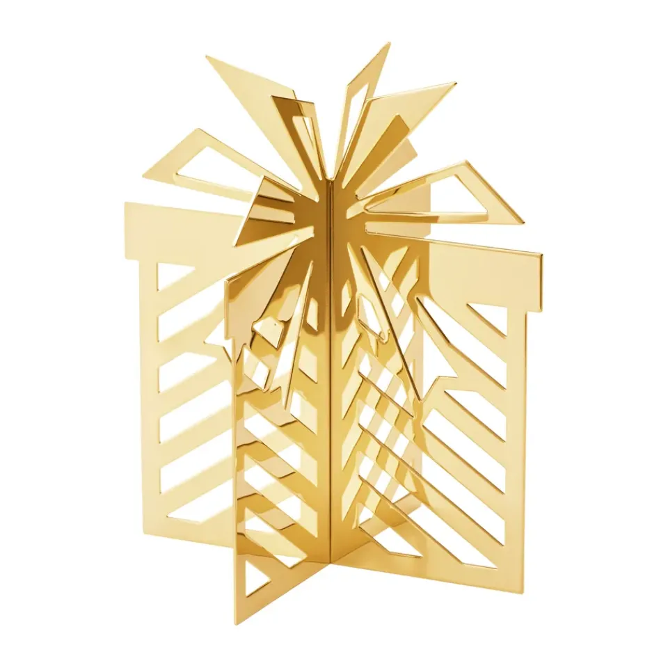 Georg Jensen 2025 Christmas decoration for the table, Christmas gift, Small Gold-coloured Outlet