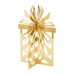 Georg Jensen 2025 Christmas decoration for the table, Christmas gift, Large Gold-coloured New