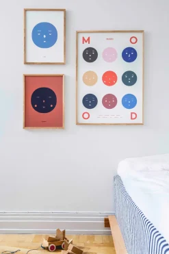 Paper Collective 9 Moods poster, 50x70 cm Multi Best