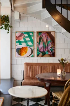 Paper Collective 1986 poster, 30x40 cm PinkGreen Outlet