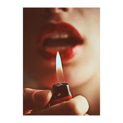 Paper Collective A Light poster, 50x70 cm BeigeRed New