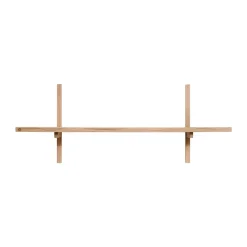 Andersen Furniture A Light Shelf wall shelf 90x21x35 cm, Oak Brown Discount