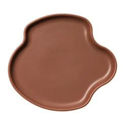 Iittala Aalto decorative tray, Fire, 15 cm Brown Hot