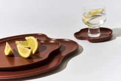Iittala Aalto decorative tray, Fire, 35 cm Brown