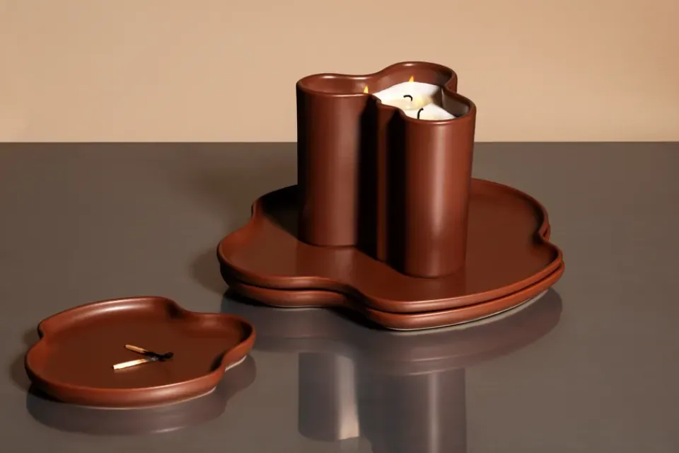 Iittala Aalto decorative tray, Fire, 25 cm Brown Best