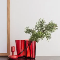 Iittala Aalto vase cranberry, 160 mm Red Outlet