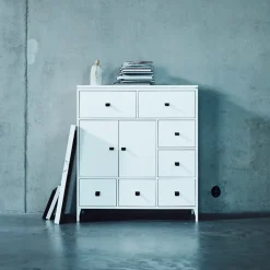 Mavis Abisko sideboard, , tabletop in concrete White