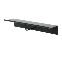 Zone Denmark A-Coat rack hat shelf, Svart Black Clearance