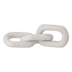 Bloomingville Adee decoration 13 cm, White