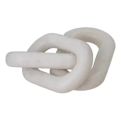 Bloomingville Adee decoration 13 cm, White