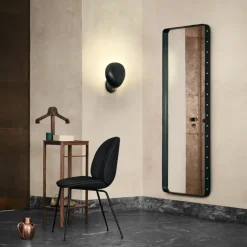 GUBI Adnet rectangular mirror, , medium Brown New