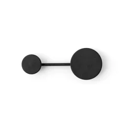 Audo Copenhagen Afteroom clothes hanger small, Black Discount