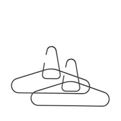 Zone Denmark A-Hanger, , 2-pack Black Clearance