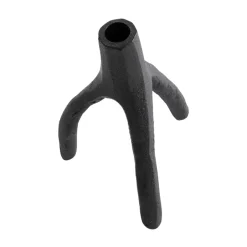 MUUBS Aion candlestick XL 22 cm, Black