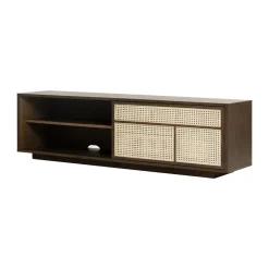 Design House Stockholm Air side table low, Dark oak Brown New