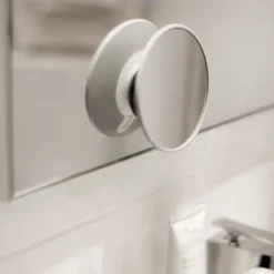 Bosign AirMirror makeup mirror x15 detachable with suction cup, Ø11.2 cm White Hot