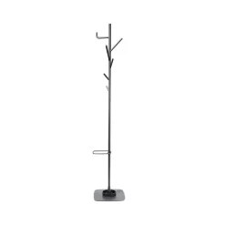 SMD Design Alfred hanger with umbrella holder, Anthracite Grey Outlet