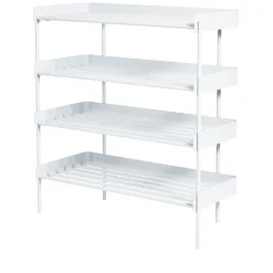 SMD Design Alfred shoe shelf, White