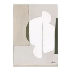 Paper Collective Aligned poster, 30x40 cm WhiteGreyGreen