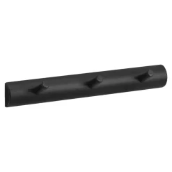 1898 Allsarp hook rack 3 hooks, -painted birch Black Outlet