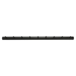 1898 Allsarp hook rack 9 hooks, -painted birch Black Sale