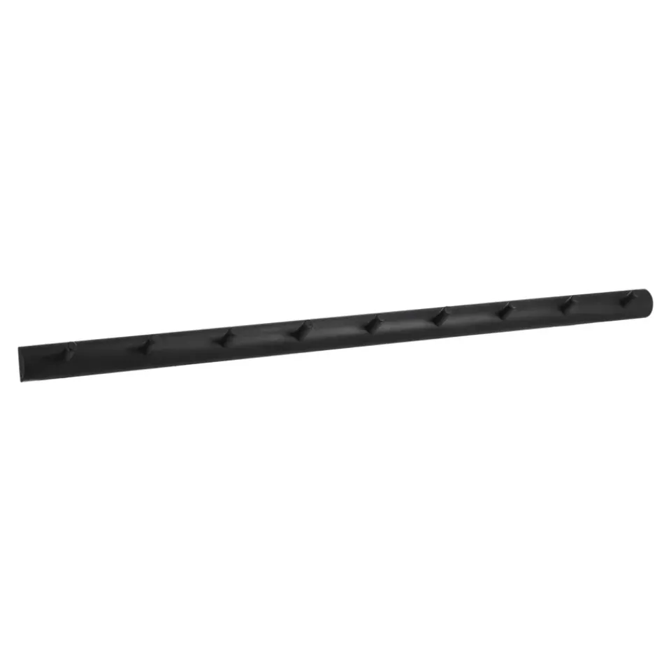 1898 Allsarp hook rack 9 hooks, -painted birch Black Sale