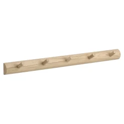 1898 Allsarp hook rack 5 hooks, Oak Beige Sale