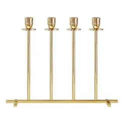Hilke Collection Alto candle sticks, Solid brass Gold-coloured Clearance