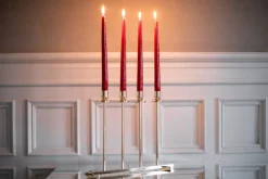 Hilke Collection Alto candle sticks, Solid brass Gold-coloured Clearance