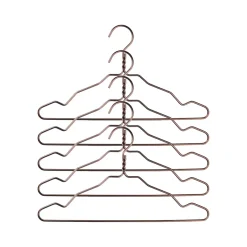 Nomess Copenhagen Alu hanger 5-pack, bronze Brown New