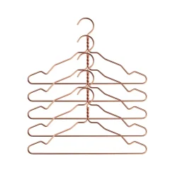 Nomess Copenhagen Alu hanger 5-pack, copper Gold-coloured Clearance