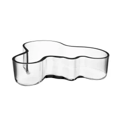 Iittala Alvar Aalto bowl 50x195 mm, clear Transparent Clearance
