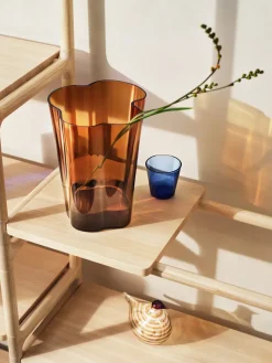 Iittala Alvar Aalto vase copper, 270 mm Brown New