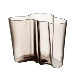 Iittala Alvar Aalto vase linen, 160 mm Beige Discount