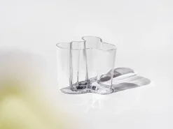 Iittala Alvar Aalto vase Savoy clear, 160 mm Transparent Clearance