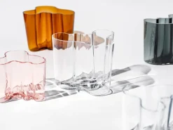 Iittala Alvar Aalto vase Savoy clear, 160 mm Transparent Clearance