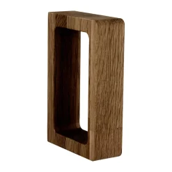 Andersen Furniture Andersen towel holder, Dark Stain Matt Lacquer Ash Brown Best