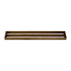 Andersen Furniture Andersen towel rack double 73,5 cm, Dark Stain Matt Lacquer Ash Brown Discount