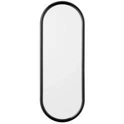 AYTM Angui mirror oval 78 cm, antracit Grey Hot