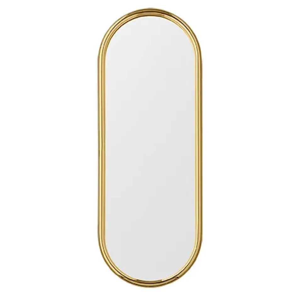AYTM Angui mirror oval 78 cm, gold Gold-coloured Outlet