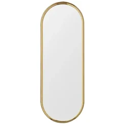 AYTM Angui mirror oval 108 cm, gold Gold-coloured Online