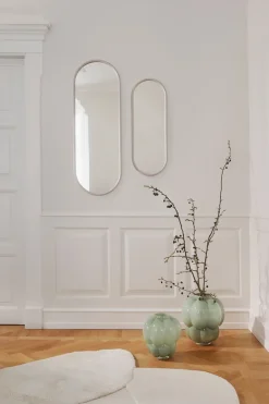 AYTM Angui mirror oval 78 cm, Taupe Beige Hot