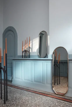 AYTM Angui mirror silver, 39x108 cm Silver-coloured