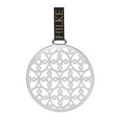 Hilke Collection Anima Gemella 2 tree ornament, Nickel-plated brass Silver-coloured New