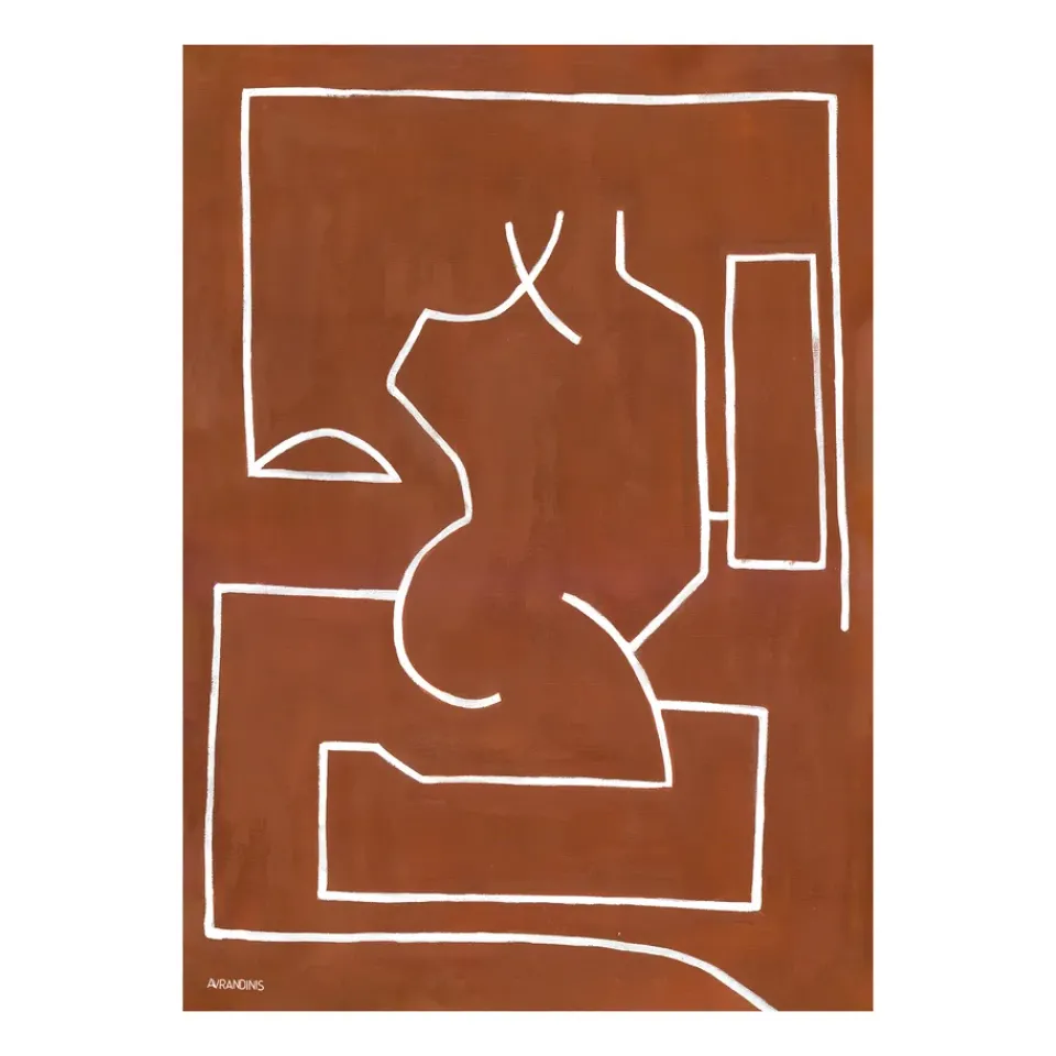 Paper Collective Antic Ideal 02 poster, 70x100 cm BeigeBrown Online