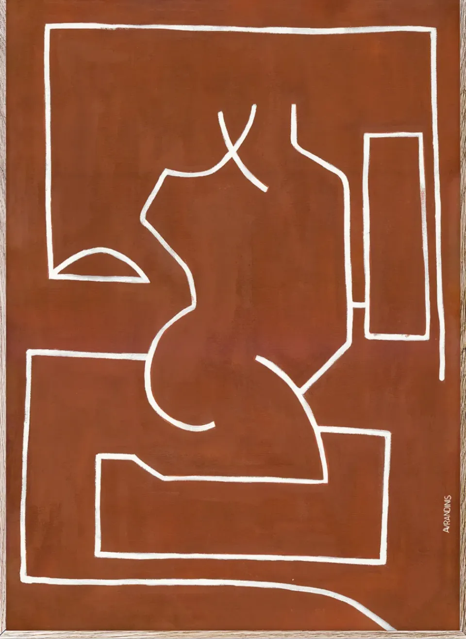 Paper Collective Antic Ideal 02 poster, 70x100 cm BeigeBrown Online