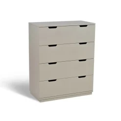 Mavis Aoko chest of 4 drawers, Beige Discount