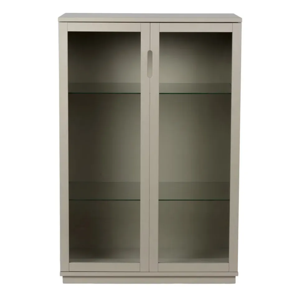 Mavis Aoko display cabinet 120 cm, Beige New