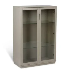 Mavis Aoko display cabinet 120 cm, Beige New