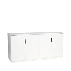 Mavis Aoko sideboard 77x160 cm, lacquer White New